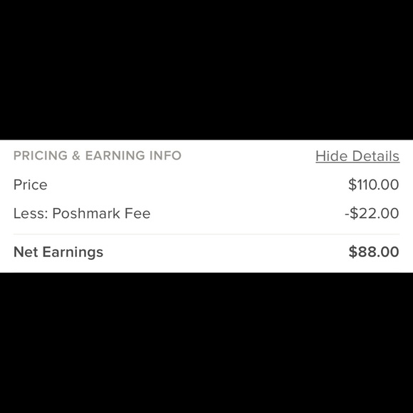 Poshmark fees vs. offers - Picture 4 of 4